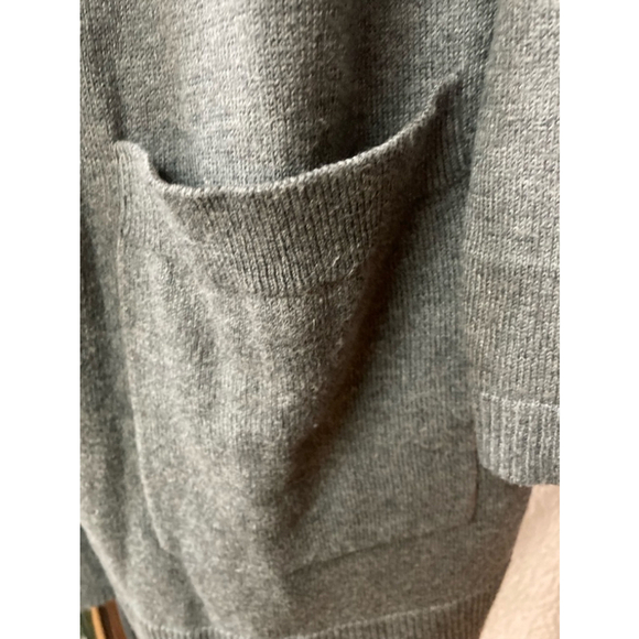 Women's Joe Fresh Cardigan Sweater M Gray - Picture 4 of 5